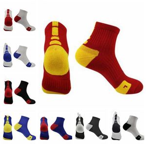 USA Professional Athletic Sock Socks Elite Basketball Socks Terry Towel Bottom Mid-tube Sports Sock Breathable Football Run Hoisery AZYQ6478