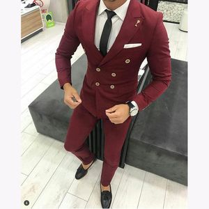 Mäns kostymer Blazers 2021 Sommar Casual Beach Bröllop för män Tuxedo Custom Made Groom Man Party Prom Male Blazer 2 Piece Jacket Pant Set