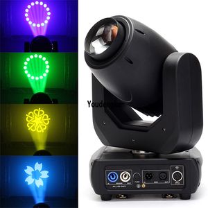 6 stycken Lighting Stage DJ Light Double Gobo Wheels 150W LED Spot Light Moving Head Hybrid LED 150 Watt Spot Moving Head