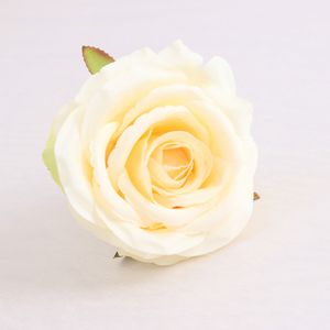 10 Sztuk / partia Symulacja Okrągła Rose Head Arch Kwiat Dekoracji Ściennej Ślub Silk Fałszywe Kwiaty Sztuczne Kwiaty Fabryki Hurtownie