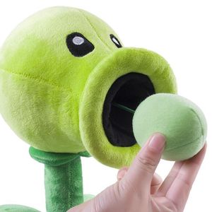 fire peashooter plush