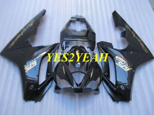 Verkleidungen Einspritz-Bodykit für Triumph Daytona 675 05 06 07 08 Karosserie DAYTONA675 2005 2008 Schwarz glänzend Verkleidungskit+Geschenke DA18