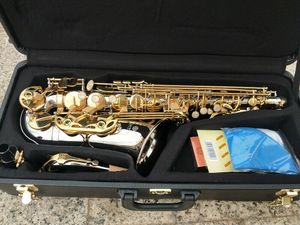 Ny Jupiter Jas-1100SG ALTO SAXOPHONE EB TUNE NICK-pläterade Sax Alto Musikinstrument med fallmunstycke kopia