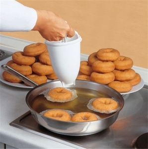 Wholesale Donut Mould Easy Fast Portable Donut Maker Manual Waffle Dispenser Doughnut Machine Plastic Lightweight WB1818