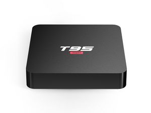 Android 10.0 TV Kutusu Allwinner H3 Dört Çekirdek Akıllı Mini PC 2GB 16GB Akış Medya Oyuncu 2.4G WiFi En Yeni T95 Süper