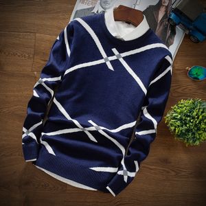 2018 New Fashion Warm Cashmere Sweater Men Long Sleeve Slim Fit Thick Pullover Men Casual Mens Christmas Sweaters