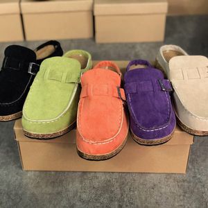 Gute Qualität Sommer Damen Scuffs Booties Runde Zehen Luxus Sandale Designer Form Runner Fashion Plateau Sandale Triple Slipper Slides EU43