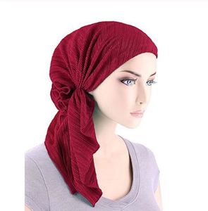 Neue Mode Muslimischen Frau Innere Hijabs Hüte Turban Kopf Kappe Hut Beanie Damen Haar Zubehör Muslimischen Schal Kappe Haarausfall GB939