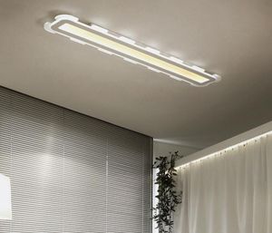 Plafoniere a Led moderne per soggiorno Camera da letto Sala studio Corridoio Colore bianco Lampada da soffitto in acrilico montata su superficie AC85-265V MYY