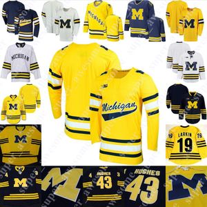 Maglia da hockey Michigan Wolverines Kyle Connor Jacob Trouba Max Pacioretty Carl Hagelin Brendan Morrison Kevin Porter Red Berenson Zach Werenski