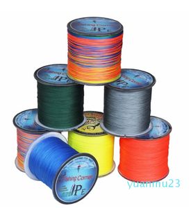 الجملة-اكتساب 8 فروع مضفر خط الصيد اليابان multifilament pe جديلة خط واحد لون واحد لكل متر pe الصيد 10LB - 200lb