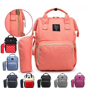 10 stil Mama Rucksack Windeln Windel Taschen Oxford Tuch Wasserdichte Mutterschaft Rucksäcke Mutter Handtaschen Outdoor Pflege Lagerung Taschen GGA2179