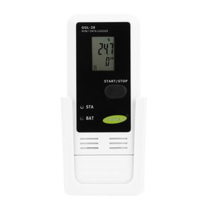 Freeshipping Portable USB LCD Digital Temperaturmätare Luftfuktmätare Datainspelning Logger Termometer Hygrometer PC Anslutning Termotro