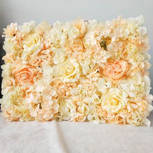 مرحلة الدعائم النباتية جدار الزفاف زخرفة زهرة الاصطناعية خلفية تشفير الورد الفاوانيا الزخرفة الجدار الخلفية
