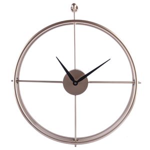 Caldo unico 55 cm grande breve stile europeo orologio da parete in ferro silenzioso design moderno per la decorazione dell'home office orologi da parete appesi