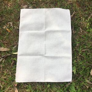 100% полиэфирное чайное полотенце пустое льняное кухонное полотенце 50x70 см для сублимации