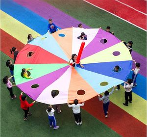 رياض الأطفال Whac-A-Mole قوس قزح مظلة لعبة الوالدين والطفل الأنشطة الدعائم لعبة أطفال الأطفال في الهواء الطلق متعة الرياضة لعبة 3M / 4M / 5M / 6M