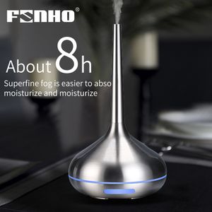 FUNHO Air Humidifier Aromatherapy diffuser aroma diffuser Machine essential oil ultrasonic Mist Maker led light for home office Y200113