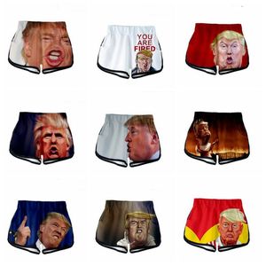 Frauen Trump Shorts Sommer 3D Gedruckt Hot Pants Lustige Sexy Casual Hosen Elastische Hip Hop Lose Kurze Hosen Trunks Mutterschaft Böden B5965