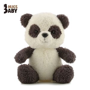 Panda docka plysch leksak, 9 inches fylld djur pingvin mus, customizable för bröllop, fest jul barn födelsedag gåva dekoration prydnad