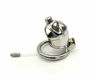 Chastity Devices Brand New Stainless Steel Male Chastity Device Belt Cage Fetishism Lock A78