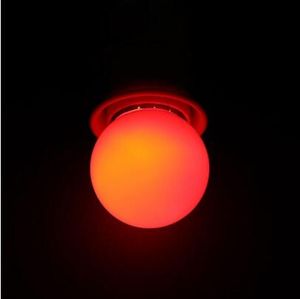 Lampadina a LED 3W E27 a forma rotonda a forma di globo colorato lampadina Home Bar Party Festival illuminazione decorativa della lampada