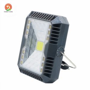 10W outdoor solar small hanging lamp flood light led lawn light waterproof IP65 outdoor solar camping wall lamp
