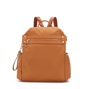 2020 new handbag Korean female zipper Oxford waterproof travel bag school bag