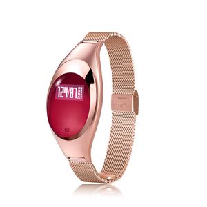 Z18 Smart Armband Blodtryck Blod Syre Pulsmätare Smart Watch Vattentät Bluetooth Fitness Track Armbandsur för IOS Android