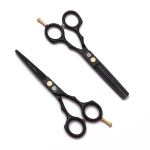 high quality hair cutting scissors suit thinning shears barber fashionable hair dressing scissors razor for salon use free