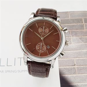 Mens relógios Top Brand Luxury Boss Famous Watches Fashion Casual Leather Men Watches Quartz relógio Relógio Men Relogio Masc 972