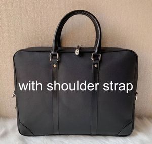 2019 neue Heiße Verkauf Luxus Männer Schulter Aktentasche Schwarz Braun Leder Designer Handtasche Business Männer Laptop Tasche Messenger Tasche 3 farbe