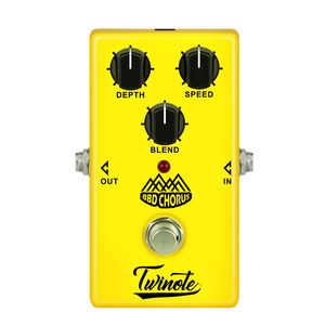 1pcs guitarra elétrica Effect Pedal Chorus Low Noise Sobrecarga efetoras BBD True Bypass Guitarra Efeito acessórios Pedal de guitarra