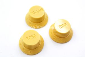 Wholesale volume tone control knob for sale - Group buy Niko Cream No Ink Volume Tone Electric Guitar Control Knobs For Fender ST SQ Style Electric Guitar Wholesales