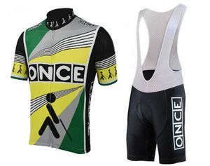 2024 ONCE Green Summmer triathlon Team Cycling Jersey Mountain Bike Clothes Maillot Ciclismo Ropa Size XXS-6XL N11