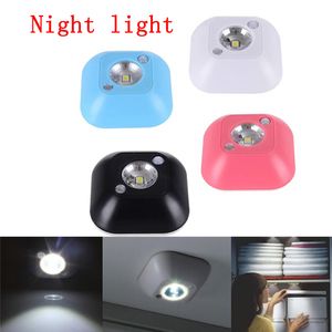 LED Sensor de Luz Noturna Mini Movimento PIR Corpo Humano Luz Dupla Indução Luz Do Armário Escadas de Parede Iluminação