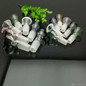 New Type of Colored Rock Bend-hook Glass Converter Wholesale Bongs Oil Burner Pipes Water Pipes Rigs Smoking