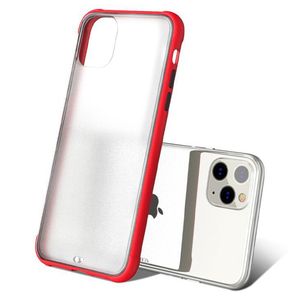 Custodie per telefoni opache semitrasparenti sottili Cover smerigliata per iPhone 14 Plus 13 Pro Max 12 Mini 11 XS XR 6 7 8 Plus Samsung Galaxy S23 Guscio leggero in TPU ultra morbido