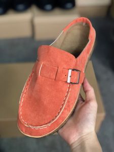 Kobiety Sandały Slajdy Designer Mules Pantofle Lato Okrągłe Toe Flip Flops PU Skórzany Plaża Plażowy Pluszcze 5 Kolory Duży Rozmiar 35-43 NO16