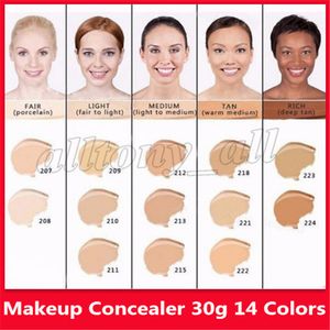 D concealer makeup cover foundation cream smink 30g 50 -årsjubileum begränsad version kosmetisk 14 färger droppe fartyg