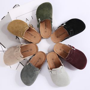 Meninas chinelas de crianças sapatos caseiros de cortiça meninos filhos da moda sandálias casuais 2019 Autumn Conffort Childres Slippers