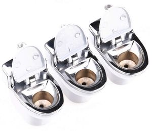 New Metal Mini Pipe per fumatori Forma di toilette Lega di alluminio Tubo per pipa da fumo di alta qualità Design unico Facile da trasportare