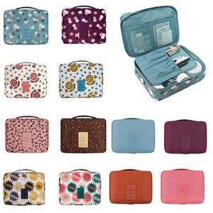 Borsa da toilette da donna Borse per cosmetici Borsa per trucco Oxford Borsa da viaggio per donna Lavanderia Bolso Beauty Case Custodia per organizer