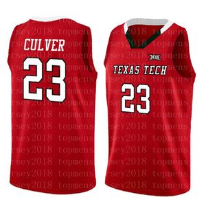 NCAA Red 23 Jarrett Culver Jersey Gonzaga Bulldogs 21 Rui Hachimura Jersey Mens College Basketball Wears stitched Logos Free