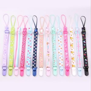 Nipples Children Pacifier Clips Holderのための新しいBaby Pacifier Clipチェーンダミーホルダー調整可能