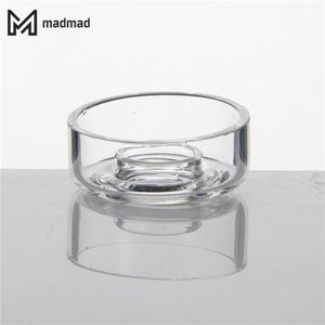 Replaceable Smoking Quartz Bowl OD 26.1mm Dish for Fitting Hybrid Titanium Nails Oil Glass Bong 403