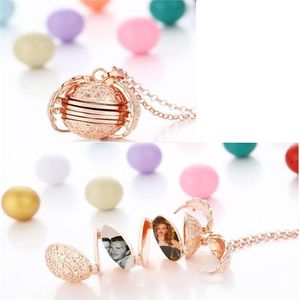 Multilayer Photo Photo Presant Memory Floating Locklet Necklace Angel Angel Box Box Fashion Box Box Netlaces for Women DIY Jewelryzz