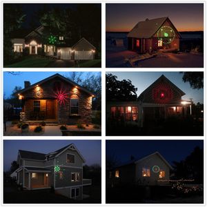 Wholesale laser star showers resale online - Static Star Dots Laser Projector Light Garden Outdoor Waterproof Christmas Tree Xmas Holiday Shower Lighting DJ Diso Party KTV Decoration