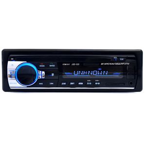 JSD - 520 12 V Bluetooth V2.0 Car Stereo Audio In-Dash Single Din FM Odbiornik AUX Odbiornik wejściowy USB MP3 MMC WMA Radio Player