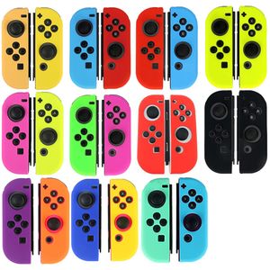 Custodia in silicone per Joycon Soft Protection Skin per Nintend Switch Joy-Con Controller Custodia protettiva Custodia protettiva di alta qualità SPEDIZIONE VELOCE